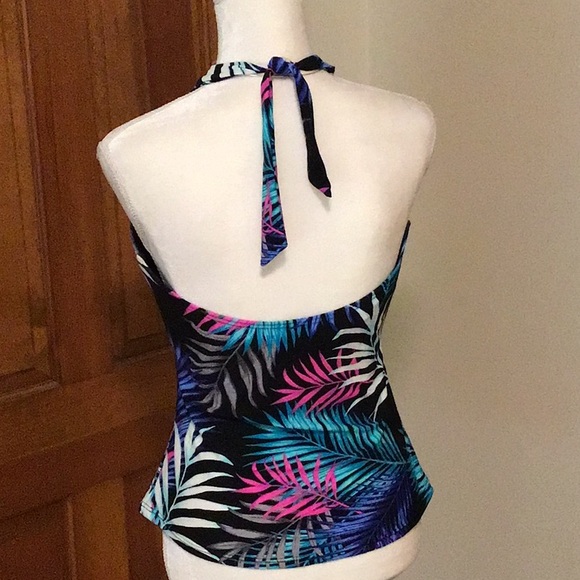 Halter Tankini Bathing Suit Top - Picture 3 of 3